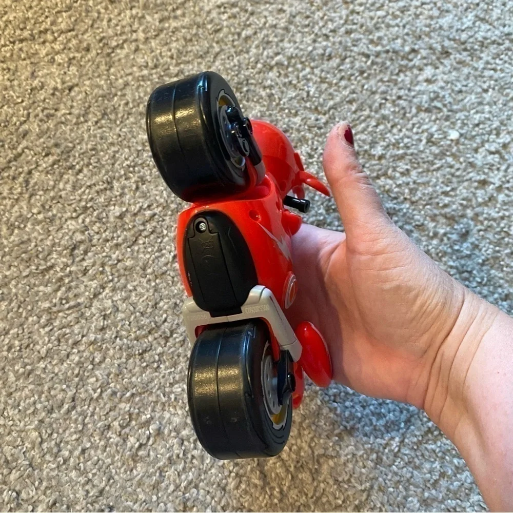 Ricky Zoom Red Motorcycle Light Up Noise Talking Kids Toy